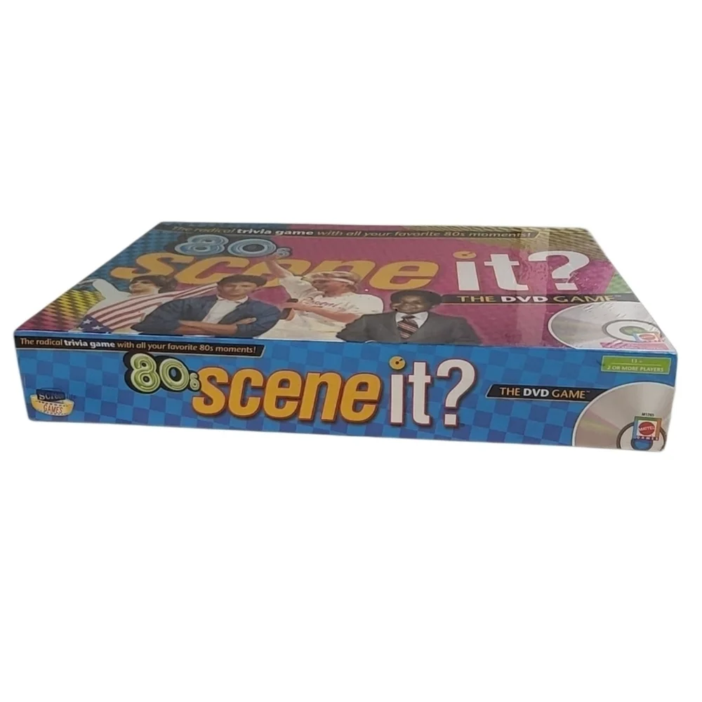 80s Scene It? Trivia DVD Game
